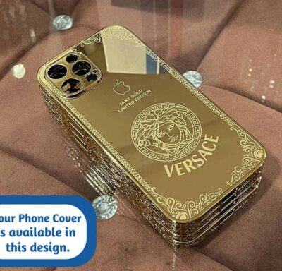 Crafted Gold Versace Luxurious Camera Protective iPhone Case