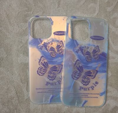 Fluorescent Butterfly iPhone Case for iPhone 13 Pro Max & iPhone 14 Pro Max
