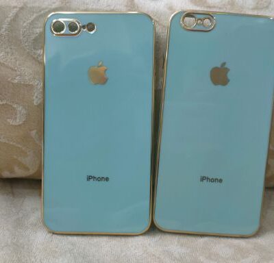 Chrome iPhone Case For 6, 7, 8 & X Series: Light Green