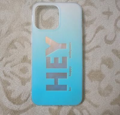 Fluorescent iPhone 14 Pro Max Case : HEY