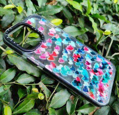 Heart Shaped Transparent iPhone 13 Pro & 13 Pro Max Case