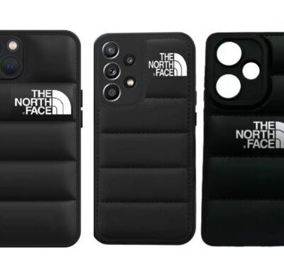 Imported The North Face Puff Phone Covers Black