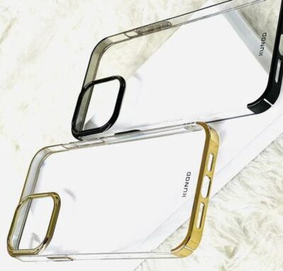 XUNDD Electroplated Shockproof Clear iPhone Case- Golden