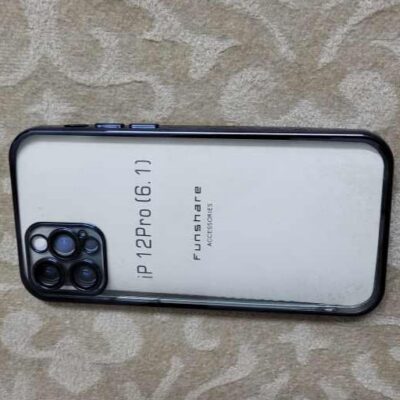 Electroplated Transparent Case For iPhone 12 Pro