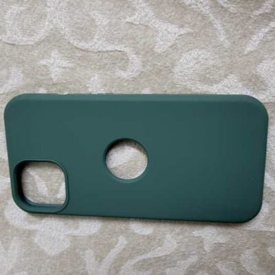 iPhone Silicone Premium Dirt Resistant Soft Case Hole Cut green