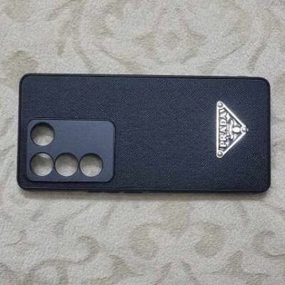 Prada Design Black Case For Vivo V27 & V27 Pro