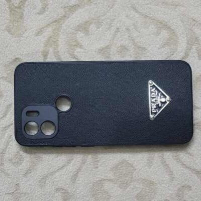 Prada Design Black Case For Poco C50/ C51/Redmi A1 +/ redmi A2+