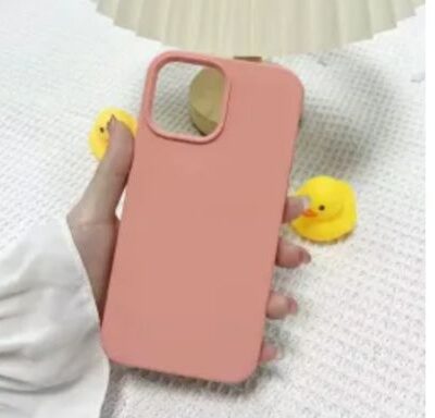 iPhone Silicone Premium Dirt Resistant Soft Case Candy Pink