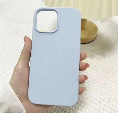 iPhone Silicone Premium Dirt Resistant Soft Case Candy Sierra Blue