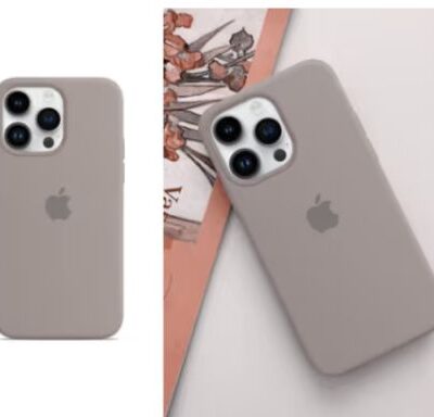 iPhone silicone premium soft case Grey