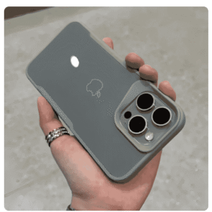 Grey Tech Case For iPhone 15